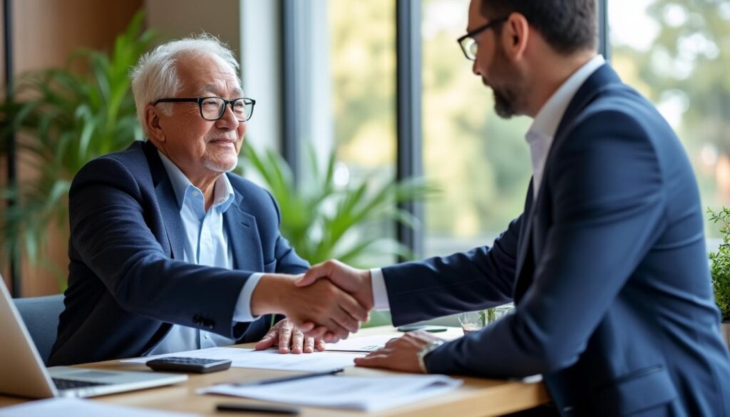 découvrez comment une caution solidaire d'un tiers solvable peut faciliter l'approbation d'un prêt bancaire pour les emprunteurs de plus de 60 ans.